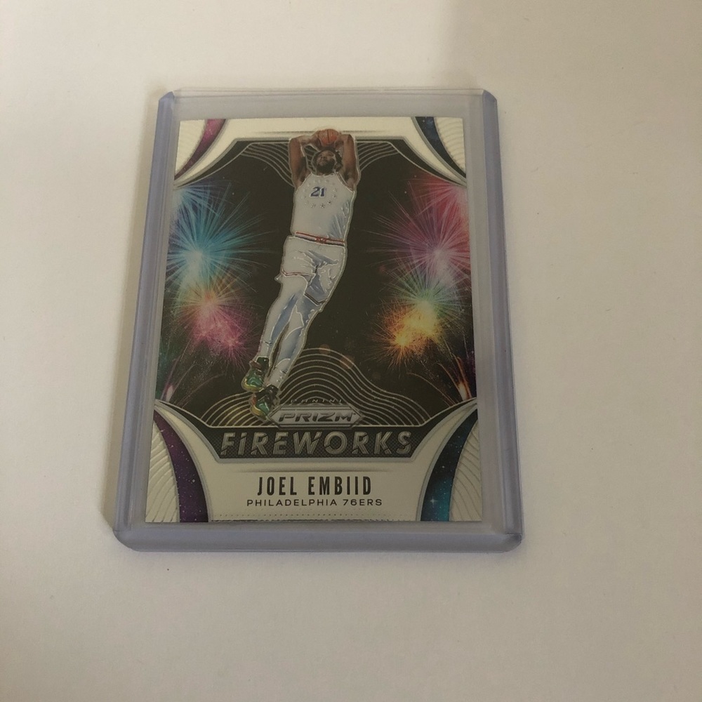 2019 Panini Prizm Fireworks Joel Embiid